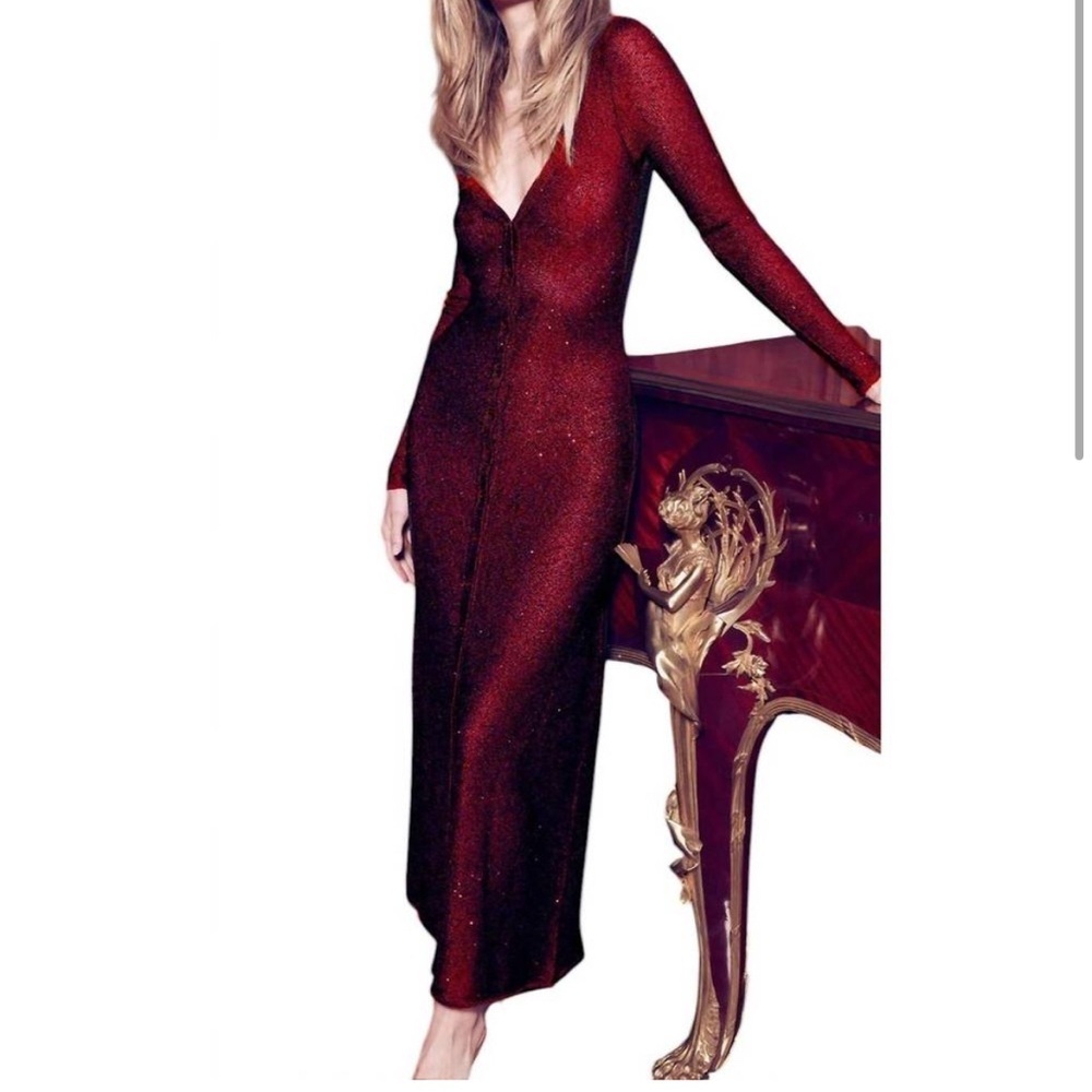 MISA LOS ANGELES rafael cardigan
NWT
in red